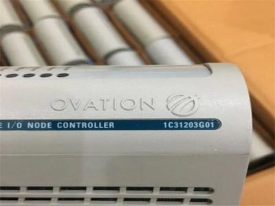 1C31203G01 Emerson Ovation Remote I/0 Node Controller