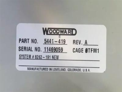 5441-419 Woodward 10 Amp ISO Relay Interface Module