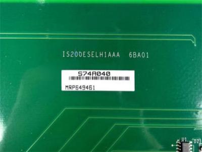 IS200ESELH1A GE EX2100, EXCITER SELECTOR CARD