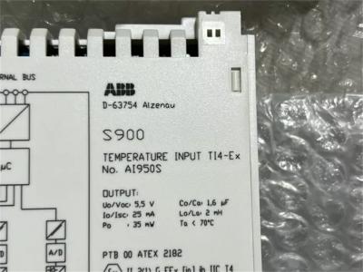 AI950S ABB 3KDE175521L9500, Analog Input Module